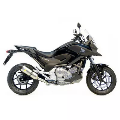 Leo Vince Honda NC 700 X/S DCT 2012 Standard Mount LV One EVO II Slip-On Exhaust
