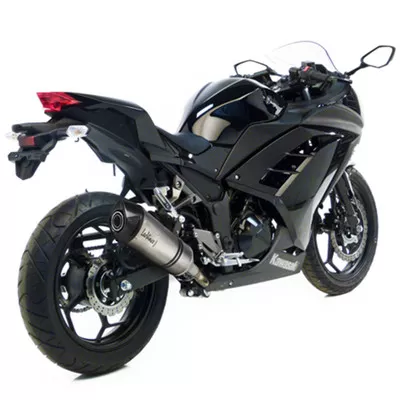 Leo Vince Kawasaki Ninja 300 13-17 Standard Mount LV One EVO II Slip-On Exhaust