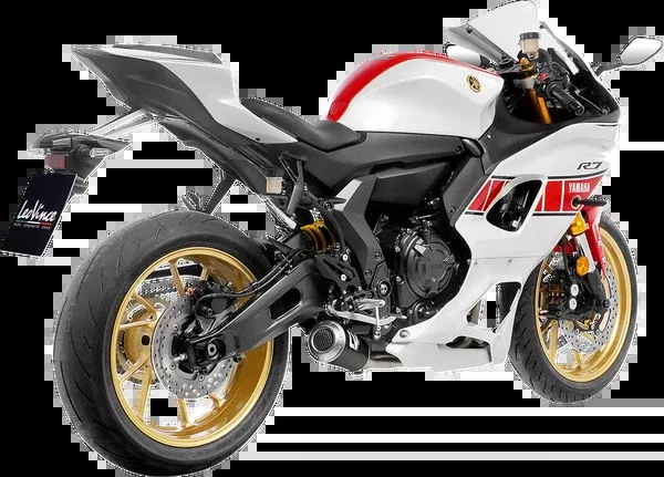 LeoVince 2-Into-1 LV-10 Exhaust System – Carbon Fiber – Yamaha 700