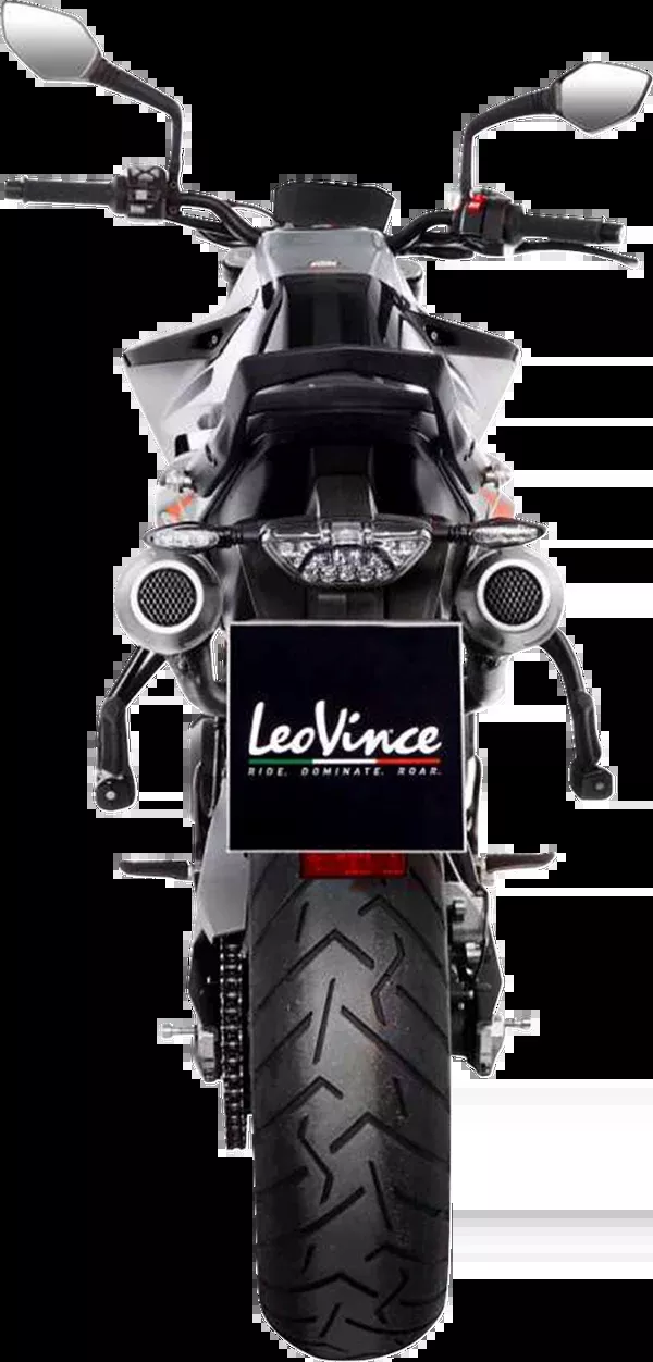 LeoVince LV-10 Black Edition Slip-On Muffler - Duke 790/890