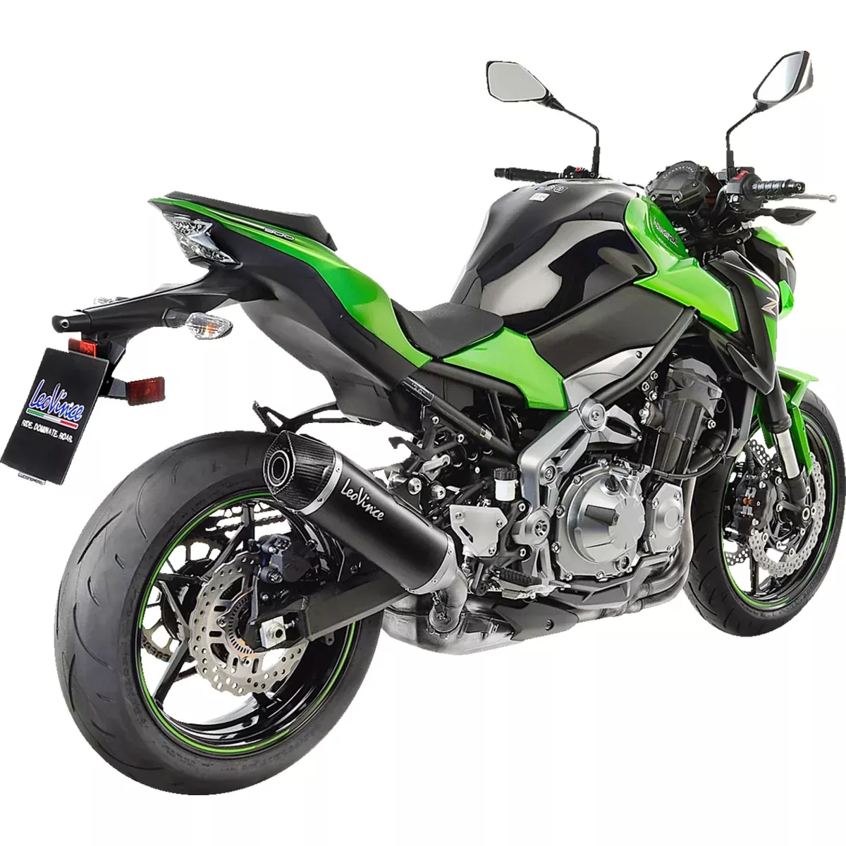 Leovince Nero Muffler - 14039U Kawasaki 900 2017-2025