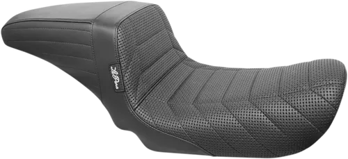 LePera Kickflip Seat for 2006-2017 Harley Dyna - Flat Track Stitch