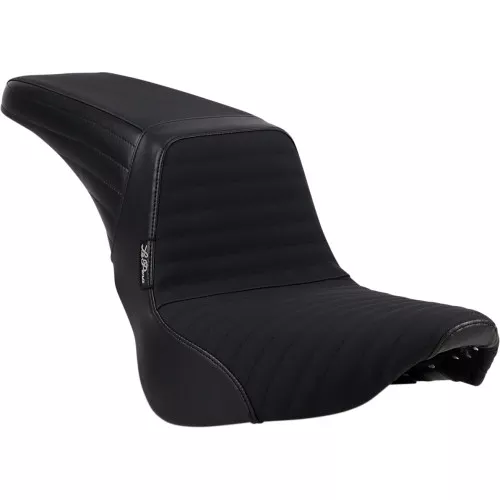 LePera Kickflip Seat for 2018-2024 Harley FXLR/FXLRS/FLSB - Pleated w/ Gripp Tape