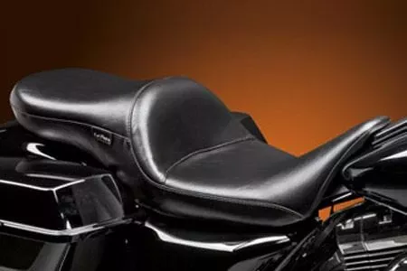 LePera Seats Maverick Seat for Harley Davidson Touring Models 2008-Up -Smooth (Not for '24-Up FLHX/FLTR Models)