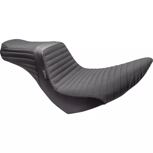 LePera Tailwhip Seat for 2018-2024 Harley Softail FXLR/FLSB - Pleated w/ Grip Tape