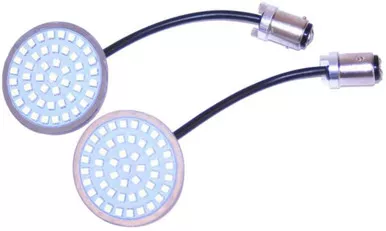 Letric Lighting LLC-B7SWA Switchback 1157 Turn Signal Inserts White/Amber