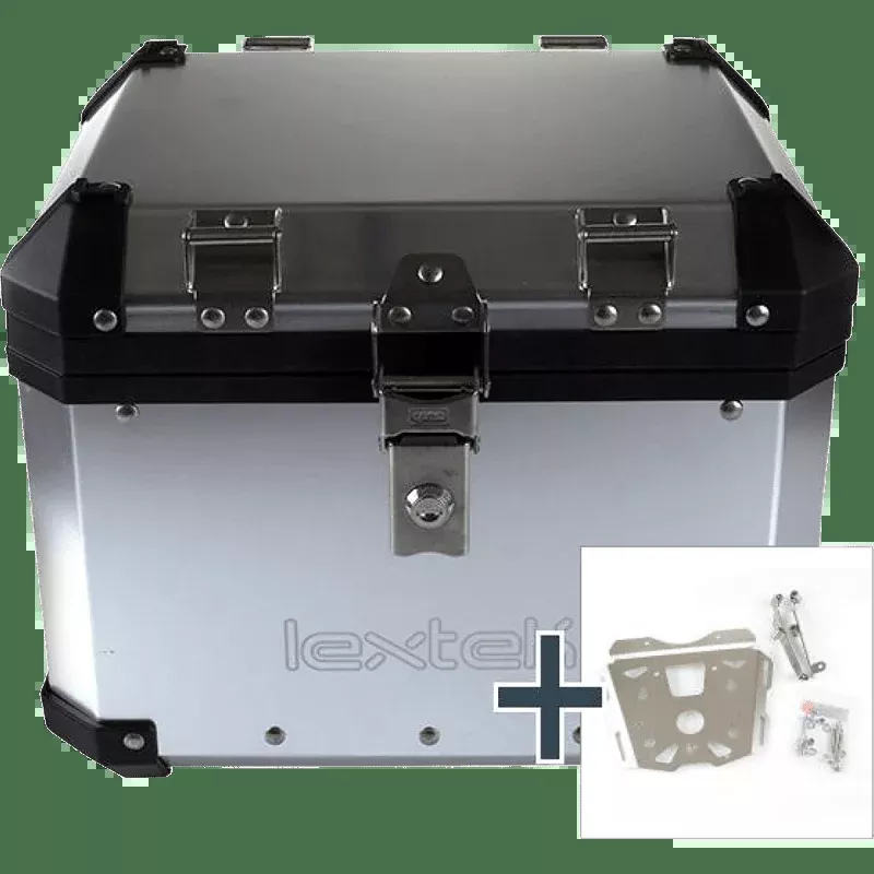 Lextek ALU Top Box 33L With Mount 1050 ADV (16)