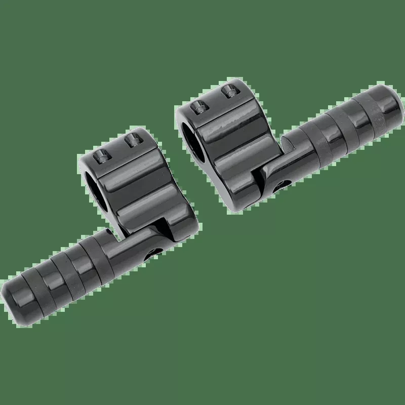 Lindby BLK Clamp/O Pegs 3 With Bands 1 1/4 HWY Bar