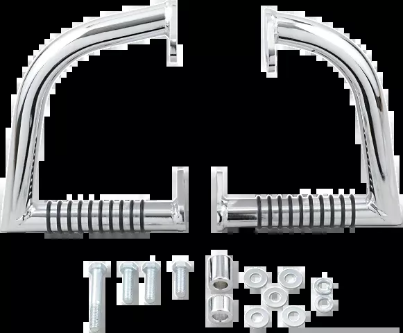 Lindby Chrome Rear Motorcycle Freeway Highway Bar 1996-2017 Harley Softail FXST