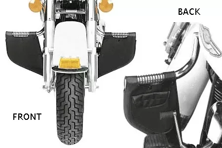 Lindby Plain Lowers for Lindby Highway Bars for VTX1300R/S/C'03-06 -Click for Fitment Details