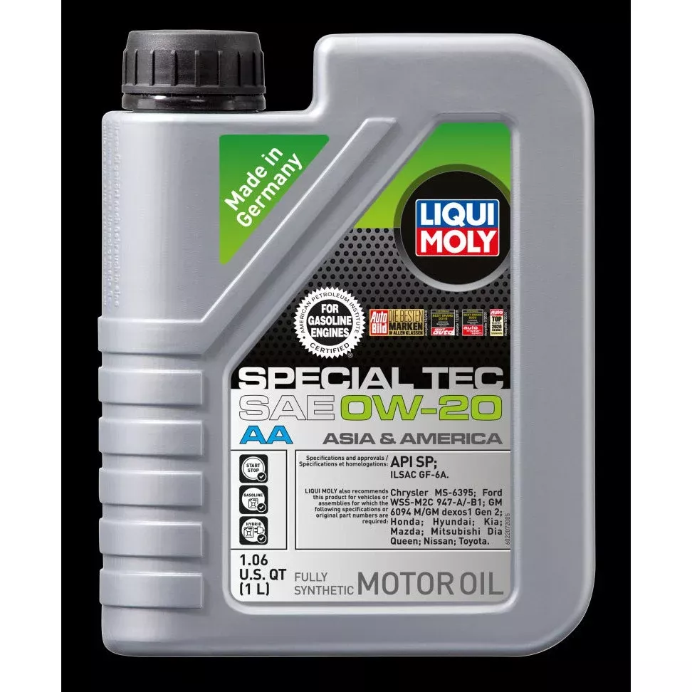 Liqui Moly 1L Special Tec AA SAE 0W20 Motor Oil 2207