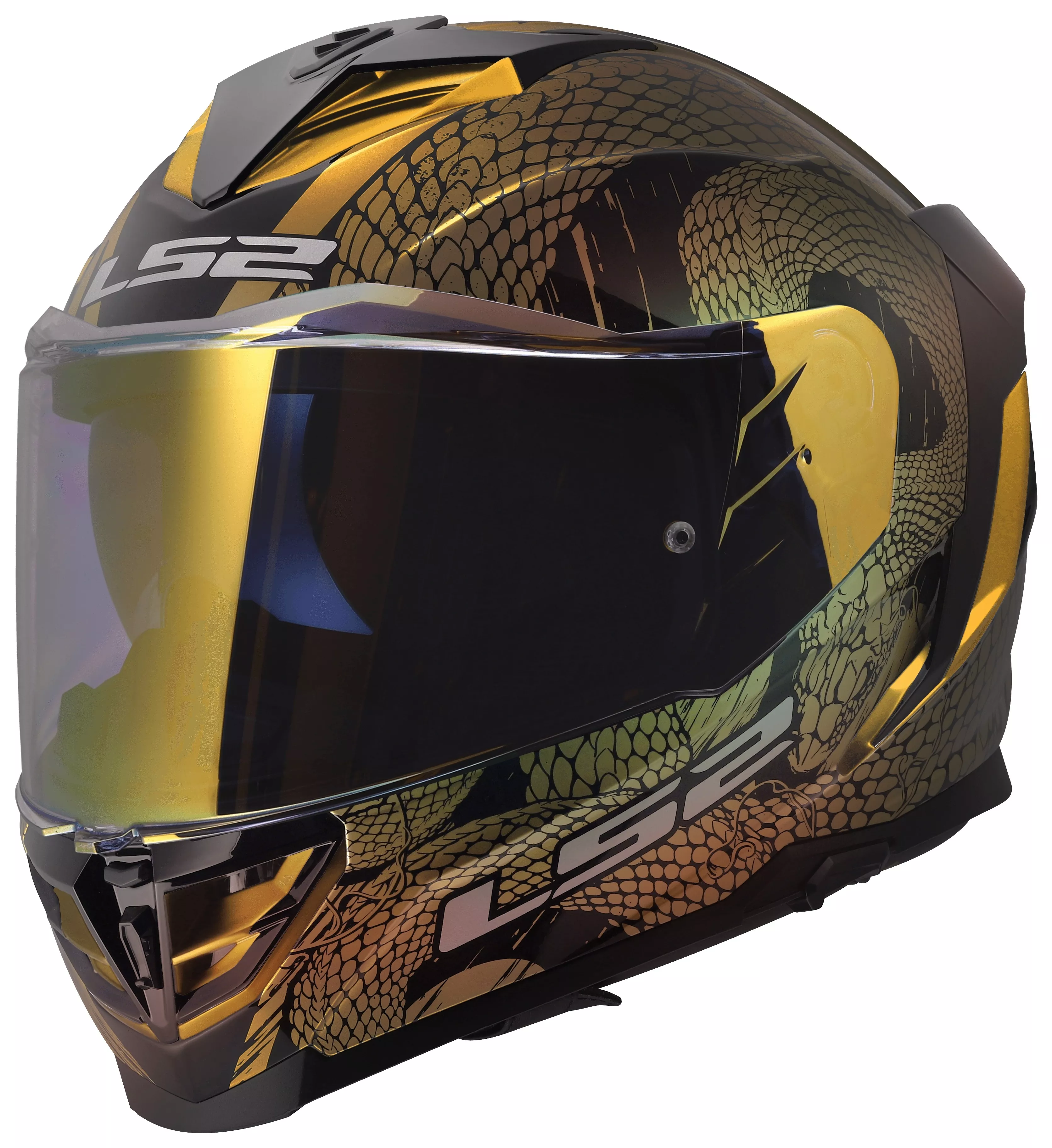 LS2 Assault III Snakebite Helmet