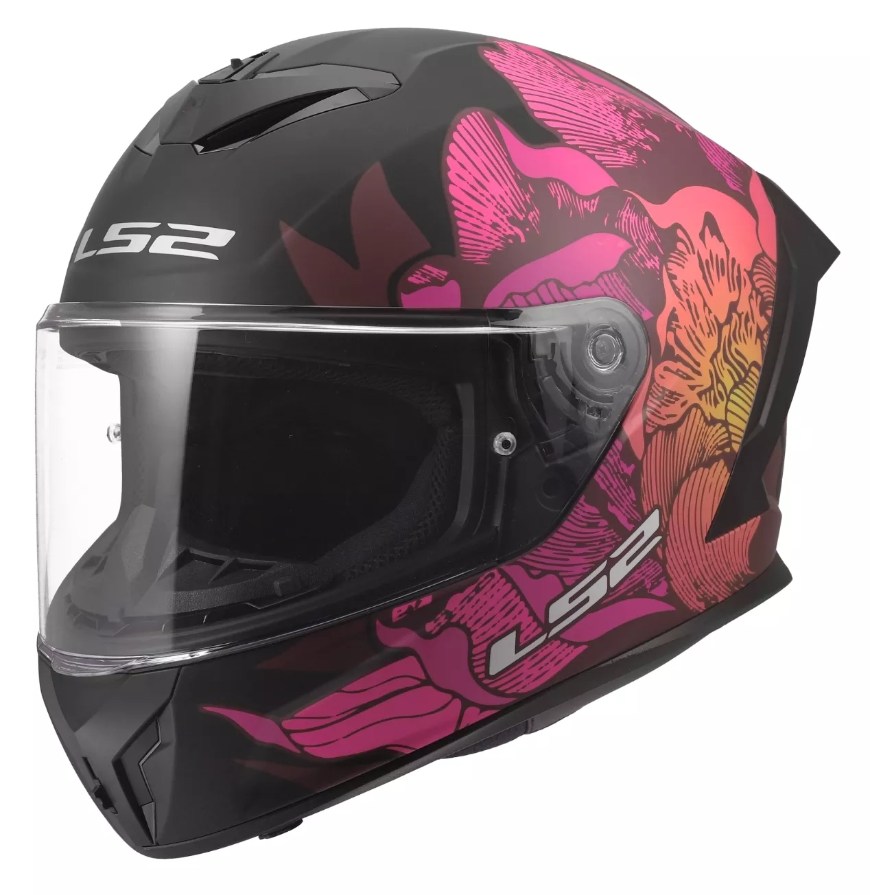 LS2 Rapid III Poppies Helmet