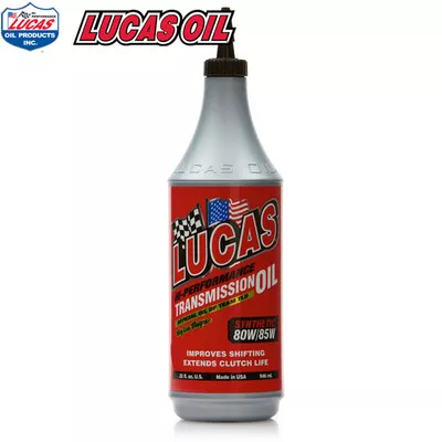 Lucas 80W/85W Synthetic Transmission Oil Quart