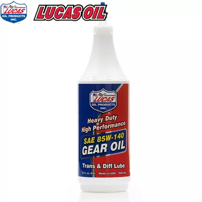 Lucas 85W140 Gear Oil Quart