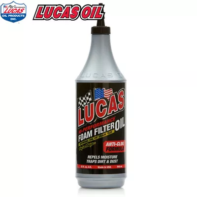 Lucas High Performance Foam Filter Oil
