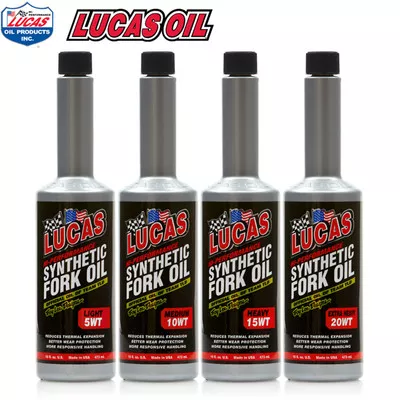 Lucas Synthetic 10W Fork Oil 16 oz