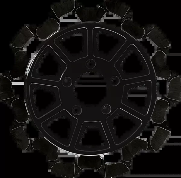Lyndall Racing Brakes LLC Bow-Tie Brake Rotor – 9-Spoke Center – Rear – 11.8″ – Black