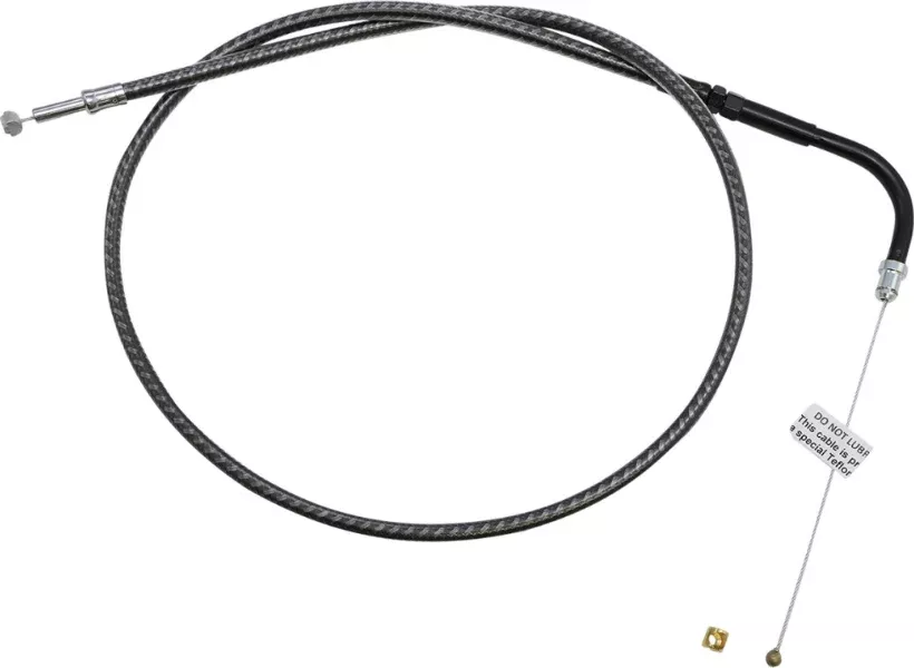 Magnum KARBONFIBR 30 3/4" Throttle Cable Smooth 90 Degree Harley Big Twin 84-17