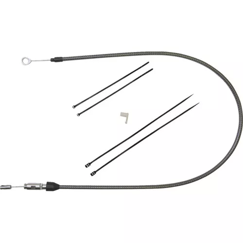 Magnum Quick Connect Upper Clutch Cable for Harley - Karbon Fiber