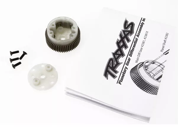 Main Diff w/ Steel Ring Gear/ Side Cover Plate/ Screws