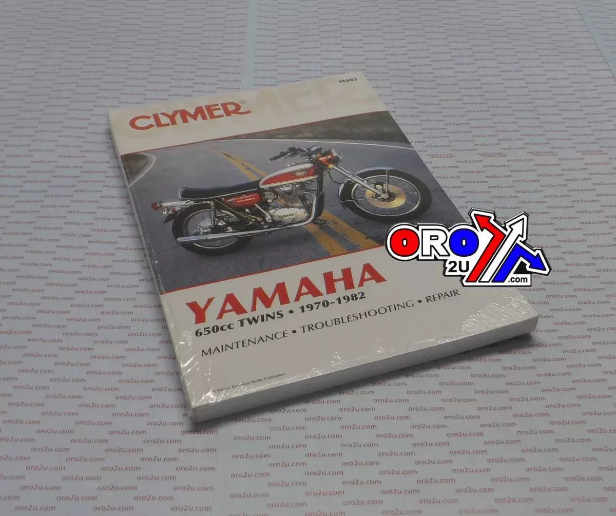 MANUAL 650cc Twins 1970-82, CLYMER M403 REPAIR Maintenance