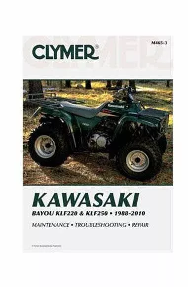 MANUAL KLF220 88-02 CLYMER
