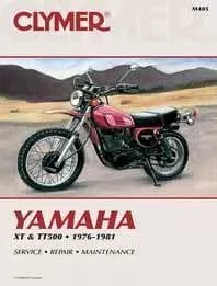 MANUAL XT/TT 500 SINGLES, CLYMER