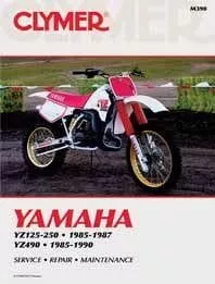 MANUAL YZ125-490 85-87 CLYMER