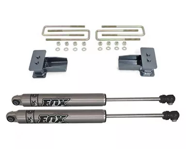 MaxTrac 903220F 2" Lift Blocks U-Bolts Rear Shock Absorbers