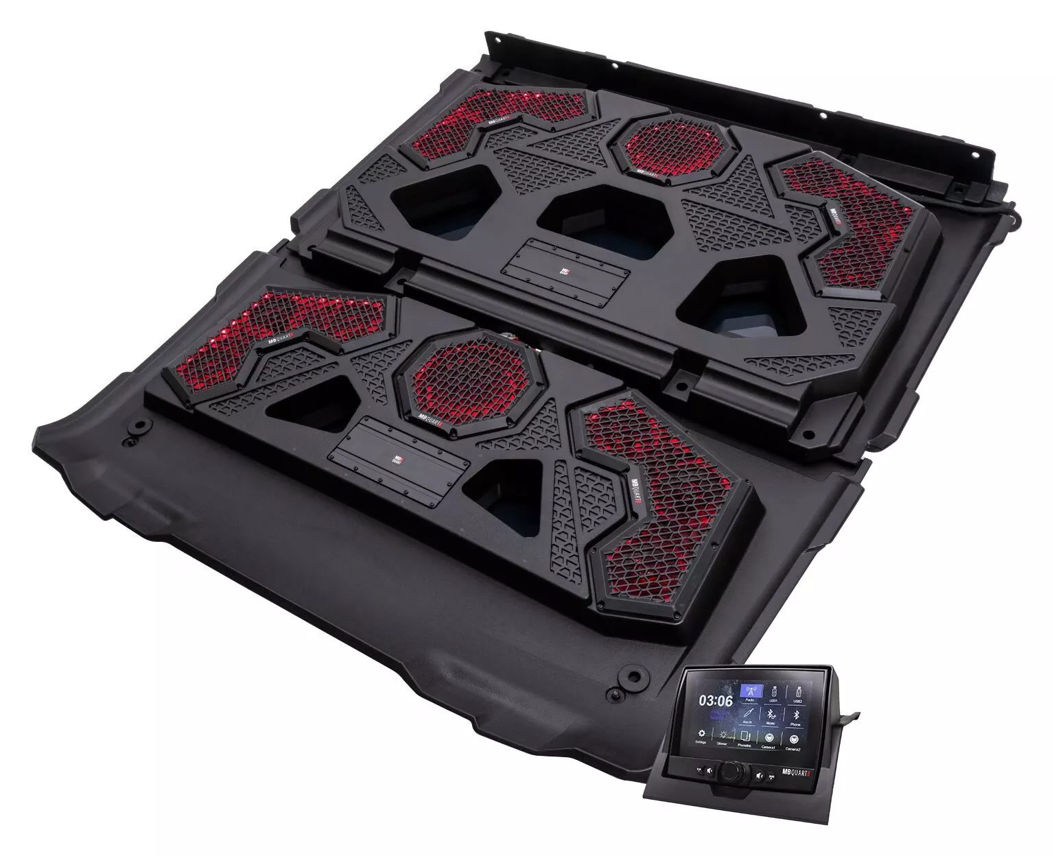 MB Quart Audio Roof Polaris Ranger 1000 / XP 1000 2018-2026
