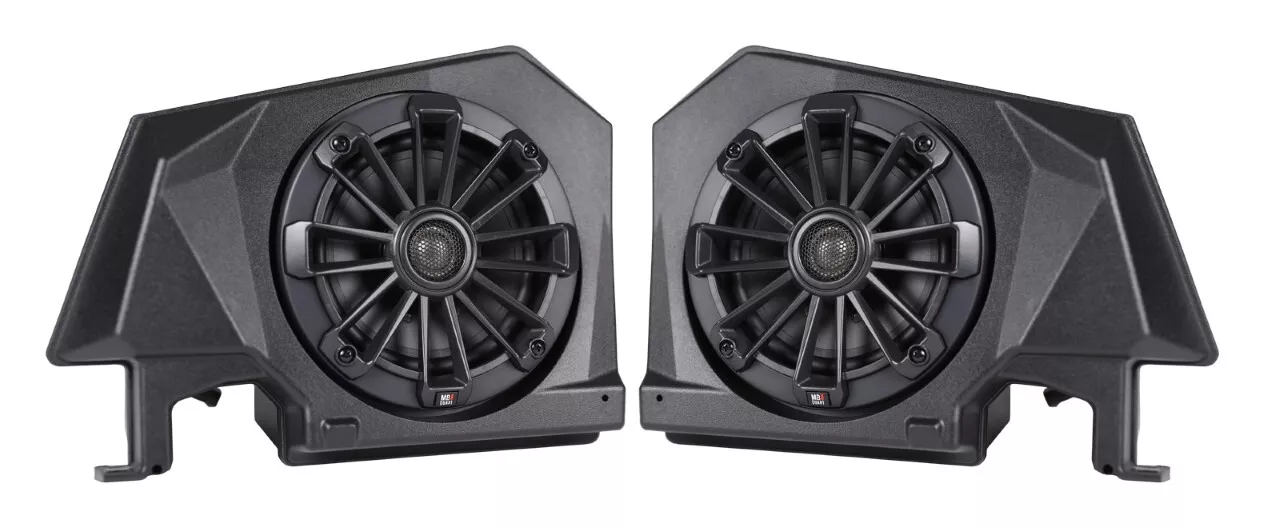 MB Quart Rear Speakers With Enclosures Polaris RZR / Pro / XP 2020-2026