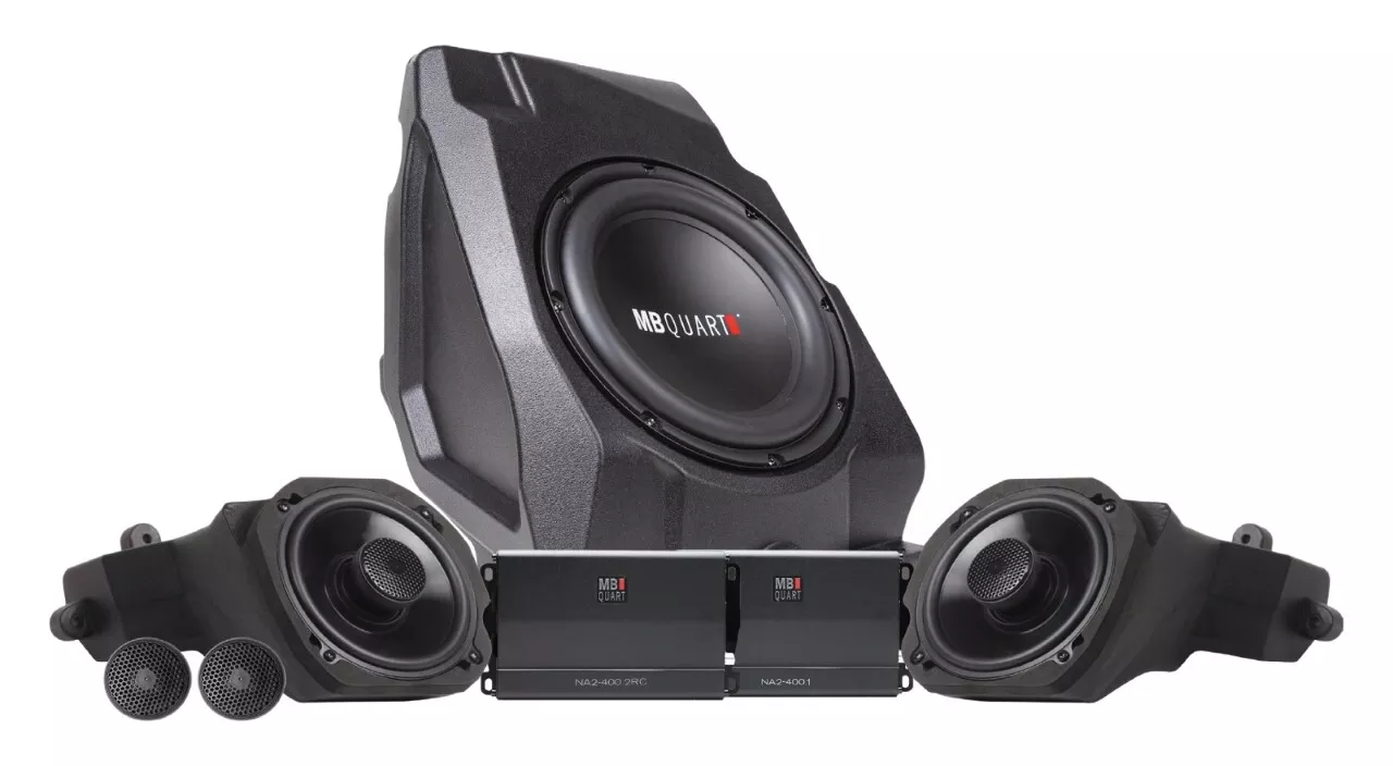 MB Quart Stage 3 Audio Kit Polaris Ride Command RZR 2020-2024
