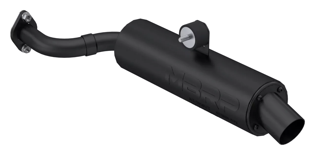 MBRP Utility Slip-On Exhaust Polaris / Can-Am 70cc-110cc ATV 2010-2026