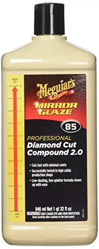 Meguiar's M8532 Diamond Cut Compound, White, Standard