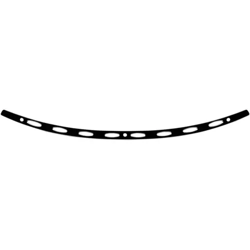 Memphis Shades Ellipse Stainless Steel Windshield Trim for Harley Touring