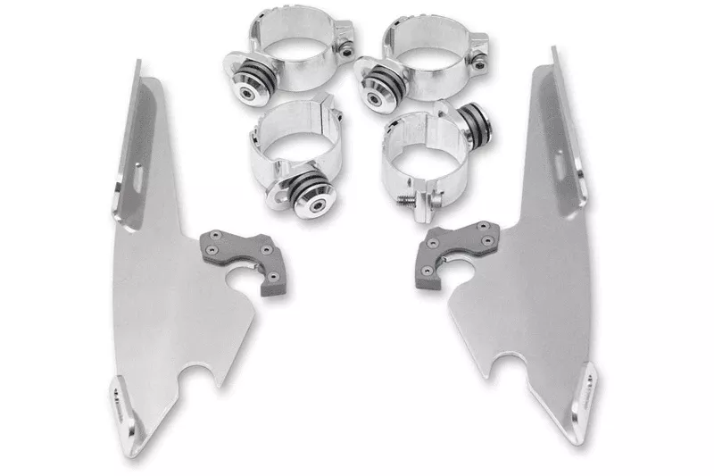 Memphis Shades Fats/Slim Windshield Quick Change Mounting Kit for Harley Davidson VRSCA/B '02-10