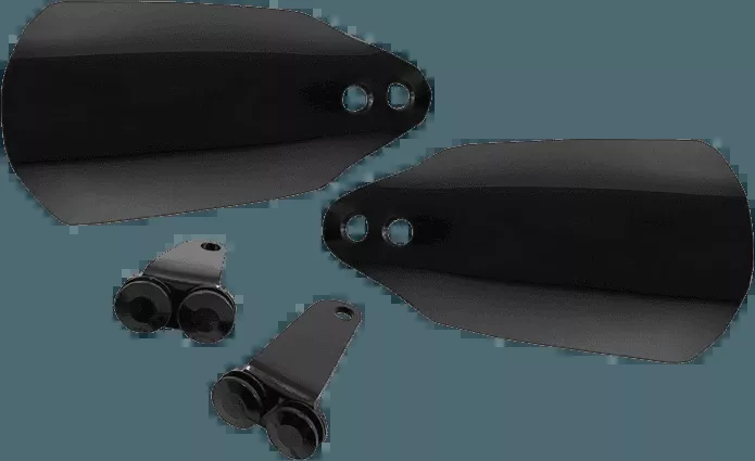 Memphis Shades Hand Guards for '96-17 Dyna, '96-07 FLHR, '96-14 FXST/FLST & '96-03 XL -Black