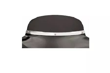 Memphis Shades Stainless Fairing Trim - Solid (ONLY for Memphis Shades Batwing Fairings)