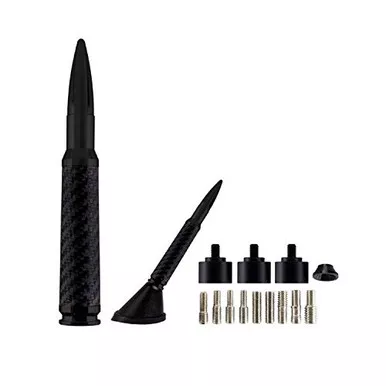Metra 50CF Billet w/ Carbon Fiber Wrap0.50 Caliber Replica Antenna