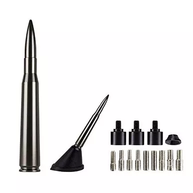 Metra 50GM AmmoTenna Gun Metal .50 Caliber Replica Antenna