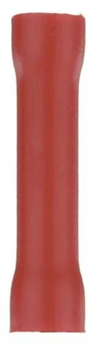 Metra RVBC 22/18-Gauge Vinyl Connector, Red (100-Bag)