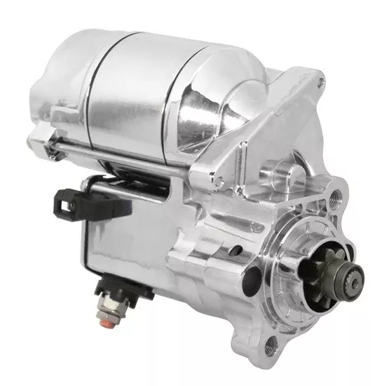 Mid USA 17095 V-Factor Chrome High Torque Stater Motor 81+ Harley Sportster