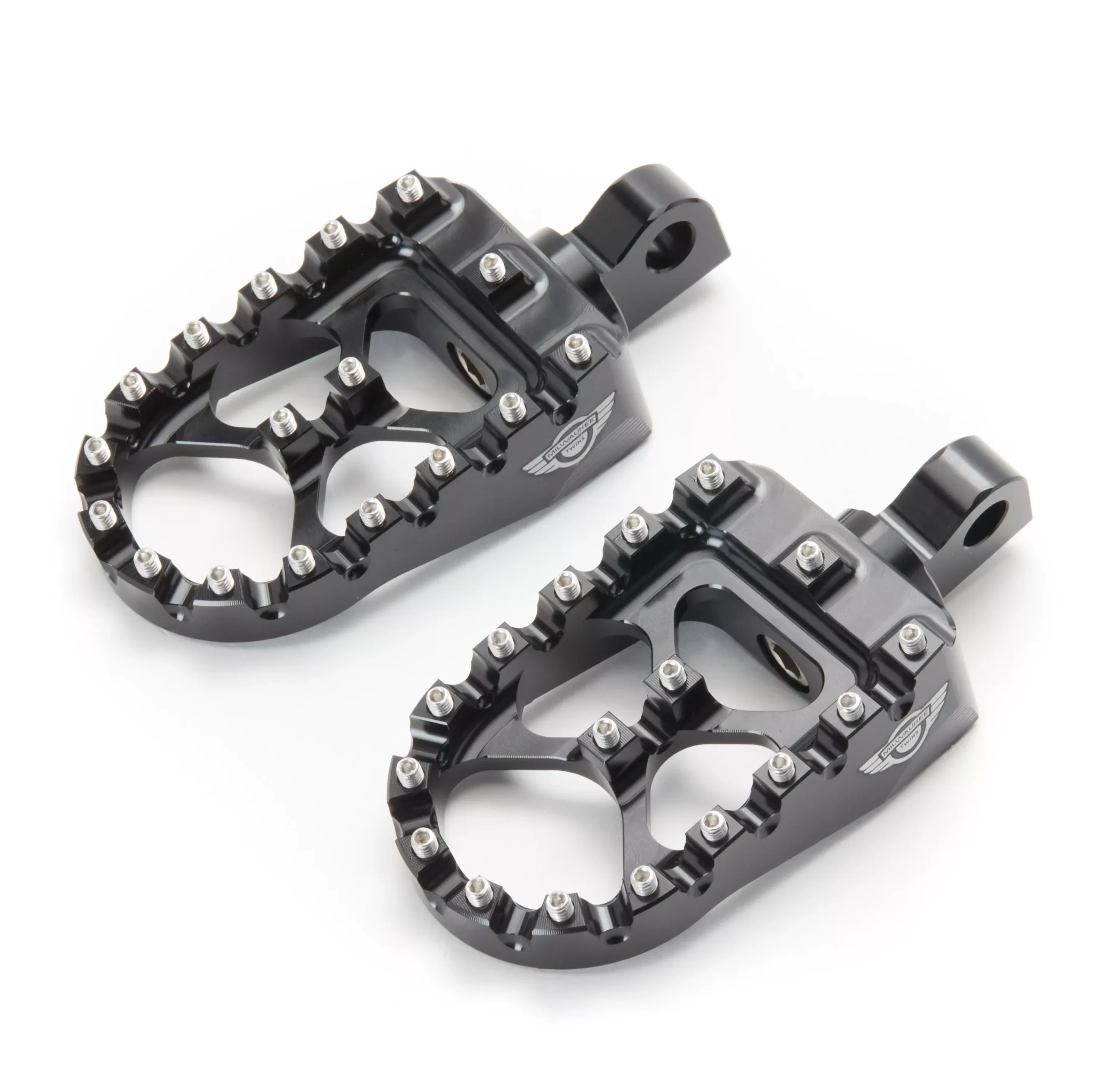 Milwaukee Twins MX Style Pegs For Harley