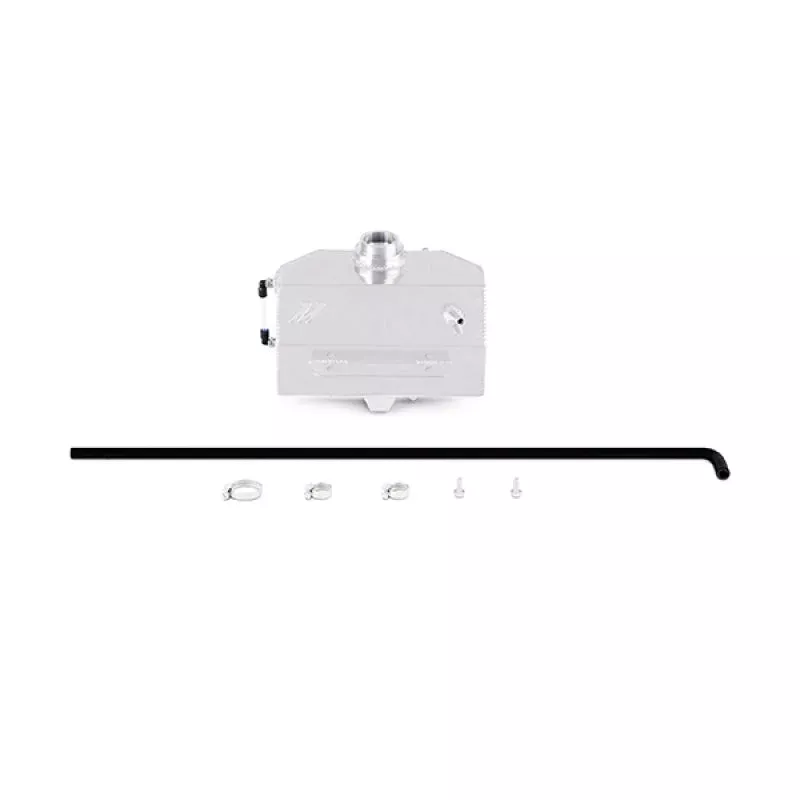 Mishimoto Aluminum Coolant Expansion Tank-Polished fits 2015-2023 Ford Mustang EcoBoost, 3.7L, 5.0L
