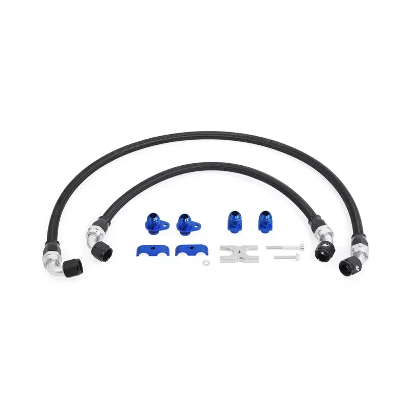 Mishimoto Nylon Braided Oil Hose Kit fits 2015-2020 BMW M2, M3, M4
