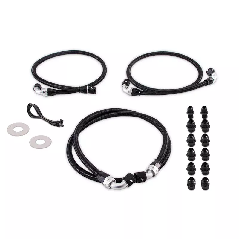 Mishimoto Transmission Cooler Line Kit fits 2001-2005 Chevrolet Silverado 2500 HD, Silverado 3500 6.6L Duramax / GMC Sierra 2500 HD, Sierra 3500