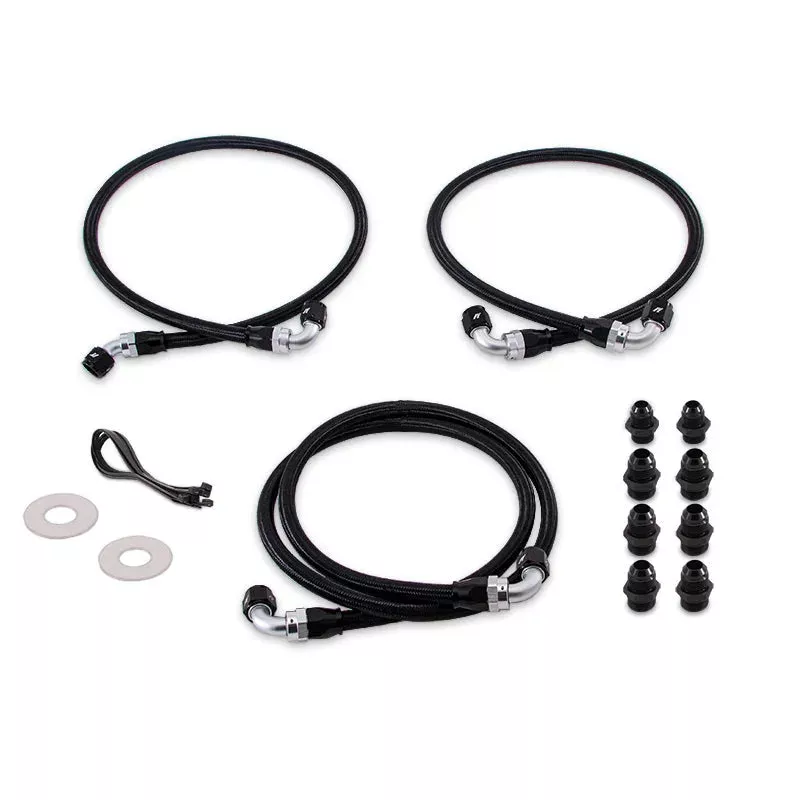 Mishimoto Transmission Cooler Line Kit fits 2006-2010 Chevrolet Silverado 2500 HD, Silverado 2500 HD Classic, Silverado 3500, Silverado 3500 Classic, Silverado 3500 HD 6.6L Duramax / GMC Sierra 2500 HD, Sierra 2500 HD Classic, Sierra 3500