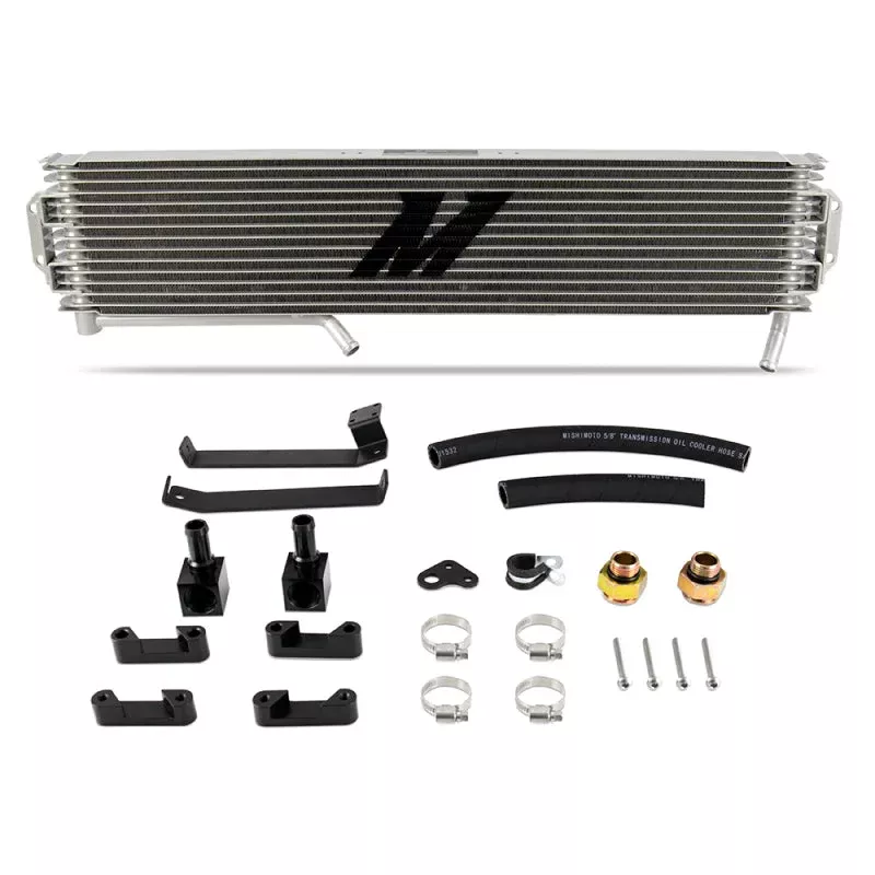 Mishimoto Transmission Cooler Silver fits 2015-2016 Chevrolet Silverado 2500 HD, Silverado 3500 HD 6.6L Duramax / GMC Sierra 2500 HD, Sierra 3500 HD