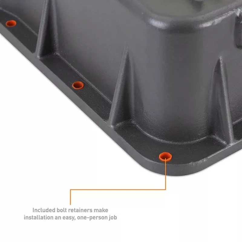 Mishimoto Transmission Pan Cast fits 2006-2019 Chevrolet Silverado 1500, Silverado 2500 HD, Silverado 2500 HD Classic, Silverado 3500, Silverado 3500 Classic, Silverado 3500 HD Duramax Allison A1000 / GMC Sierra 1500, Sierra 2500 HD